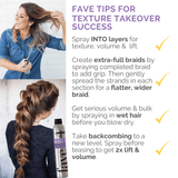 fave4 Hairspray Texture Takeover - Mini Oomph Enhancing Hairspray 113325