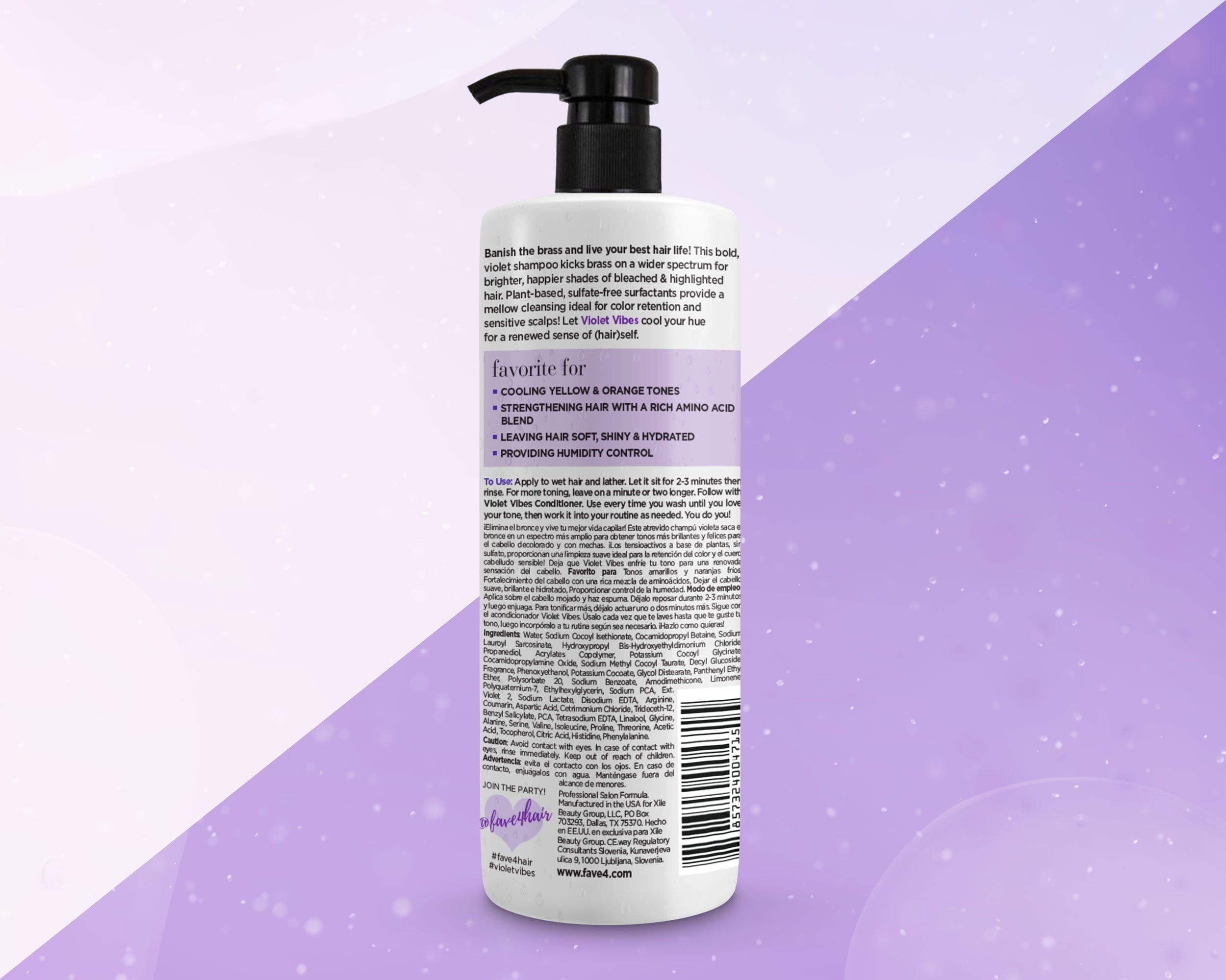 All-Nutrient Cool Violet Color+ Shampoo - Westside Beauty